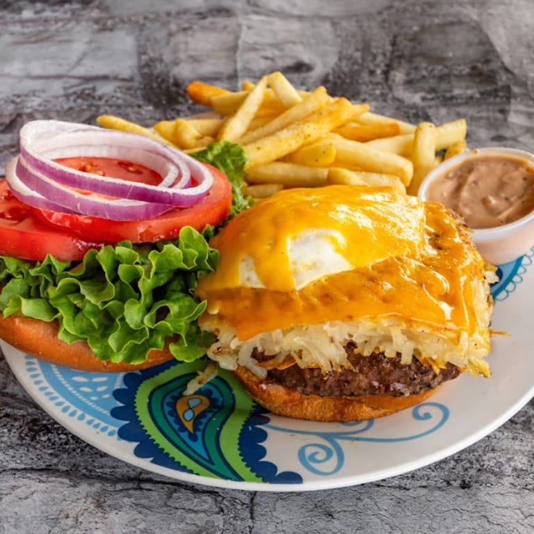 Indulge in Our Hangover Burger